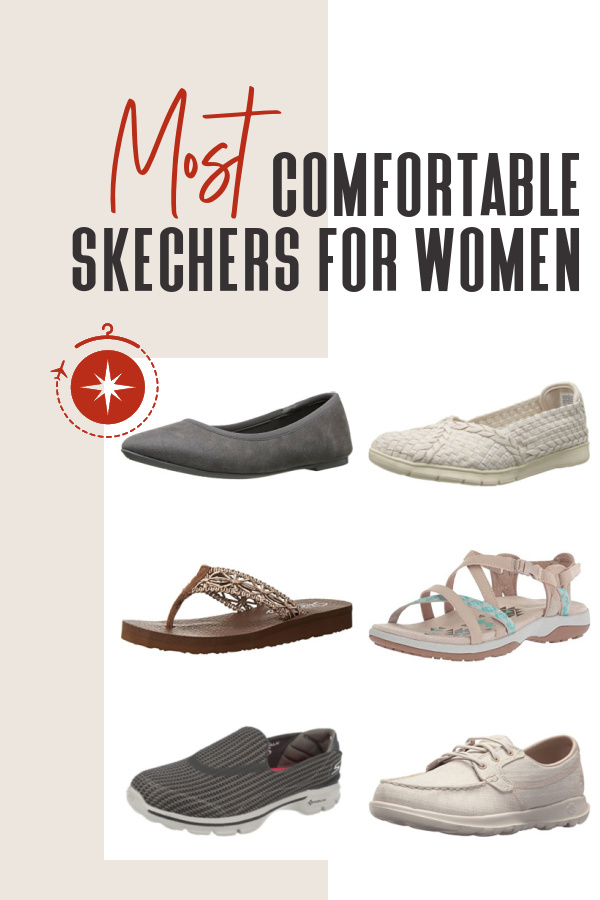 Most comfortable women's skechers clearance shoes